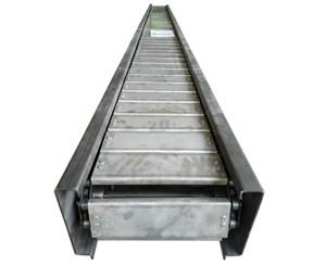 不銹鋼鏈板輸送機